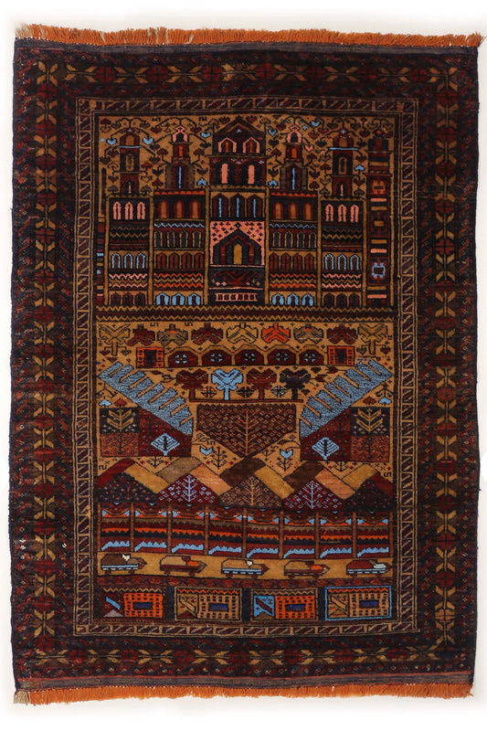 Beluch-matto 80 X 111 cm