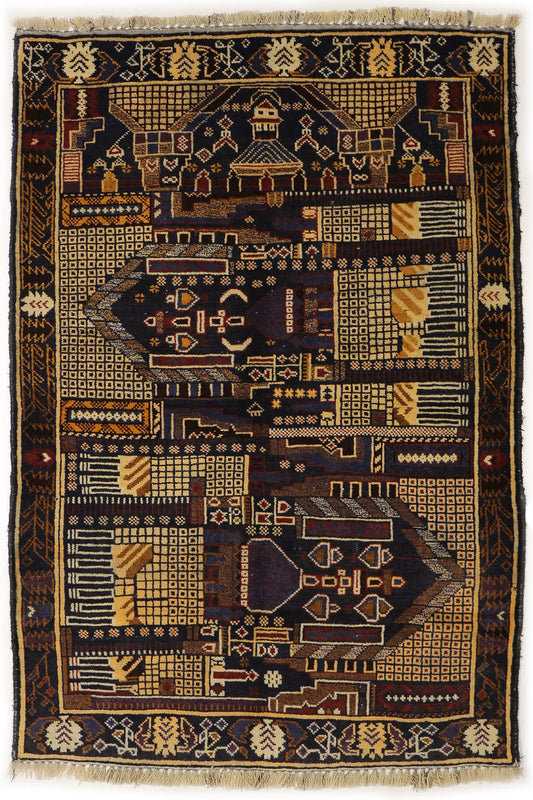 Beluch-matto 85 X 124 cm