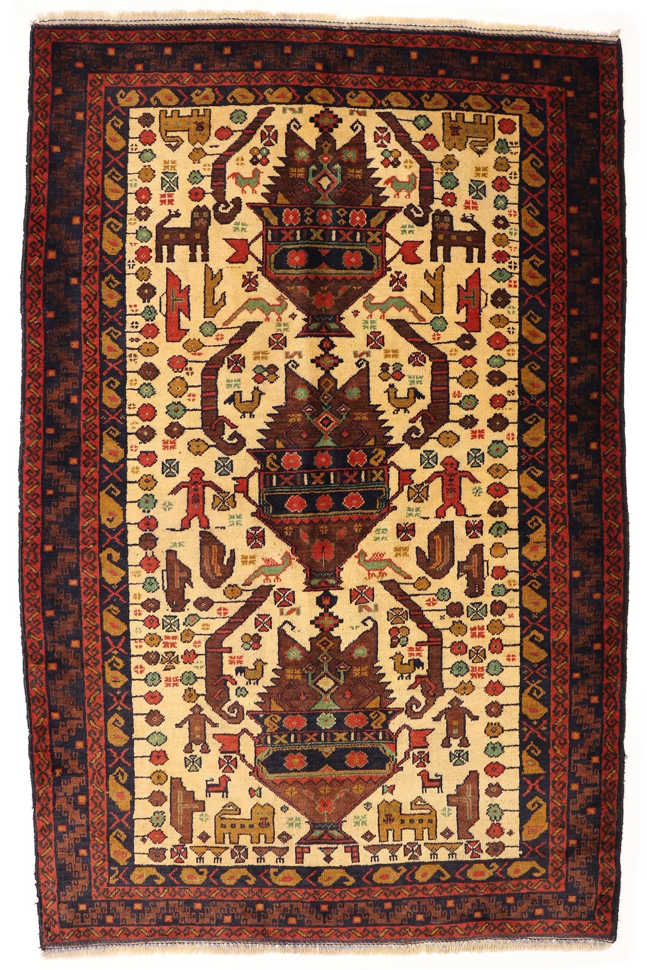 Beluch-matto 123 X 189 cm Aitomatto