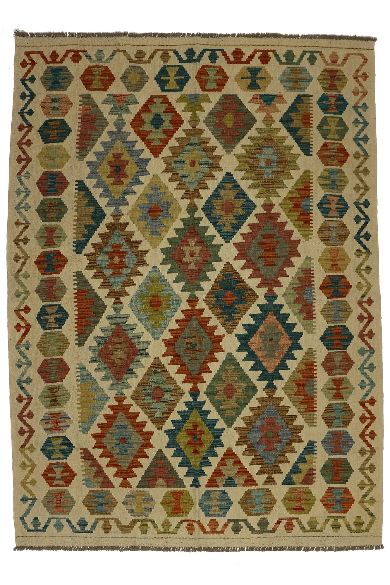 Kelim-matto 145 X 203 cm Aitomatto