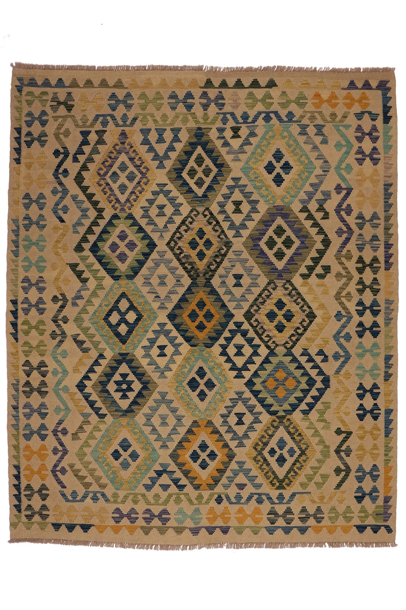 Kelim-matto 159 X 193 cm Aitomatto