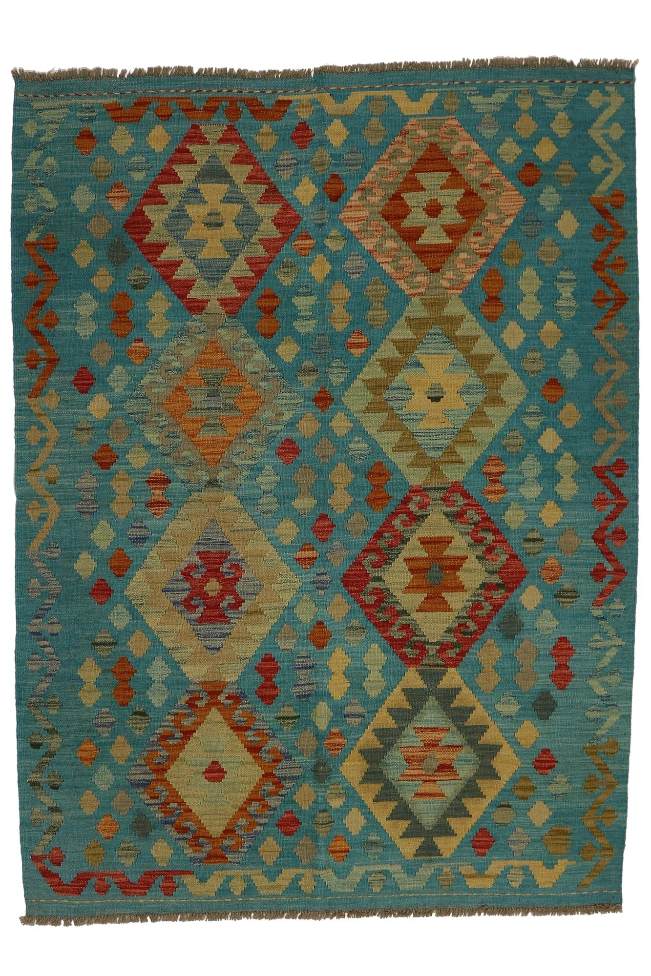 Kelim-matto 129 X 175 cm Aitomatto