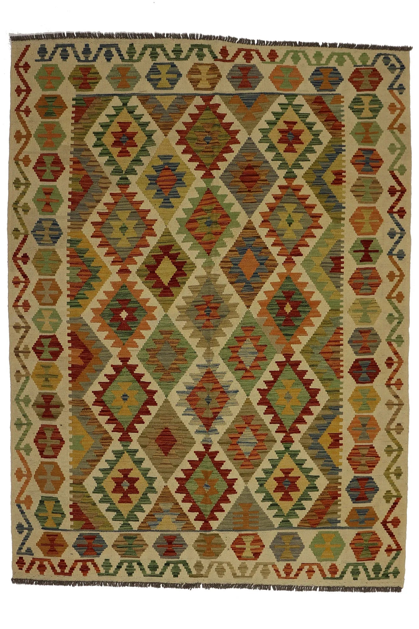 Kelim-matto 148 X 203 cm Aitomatto