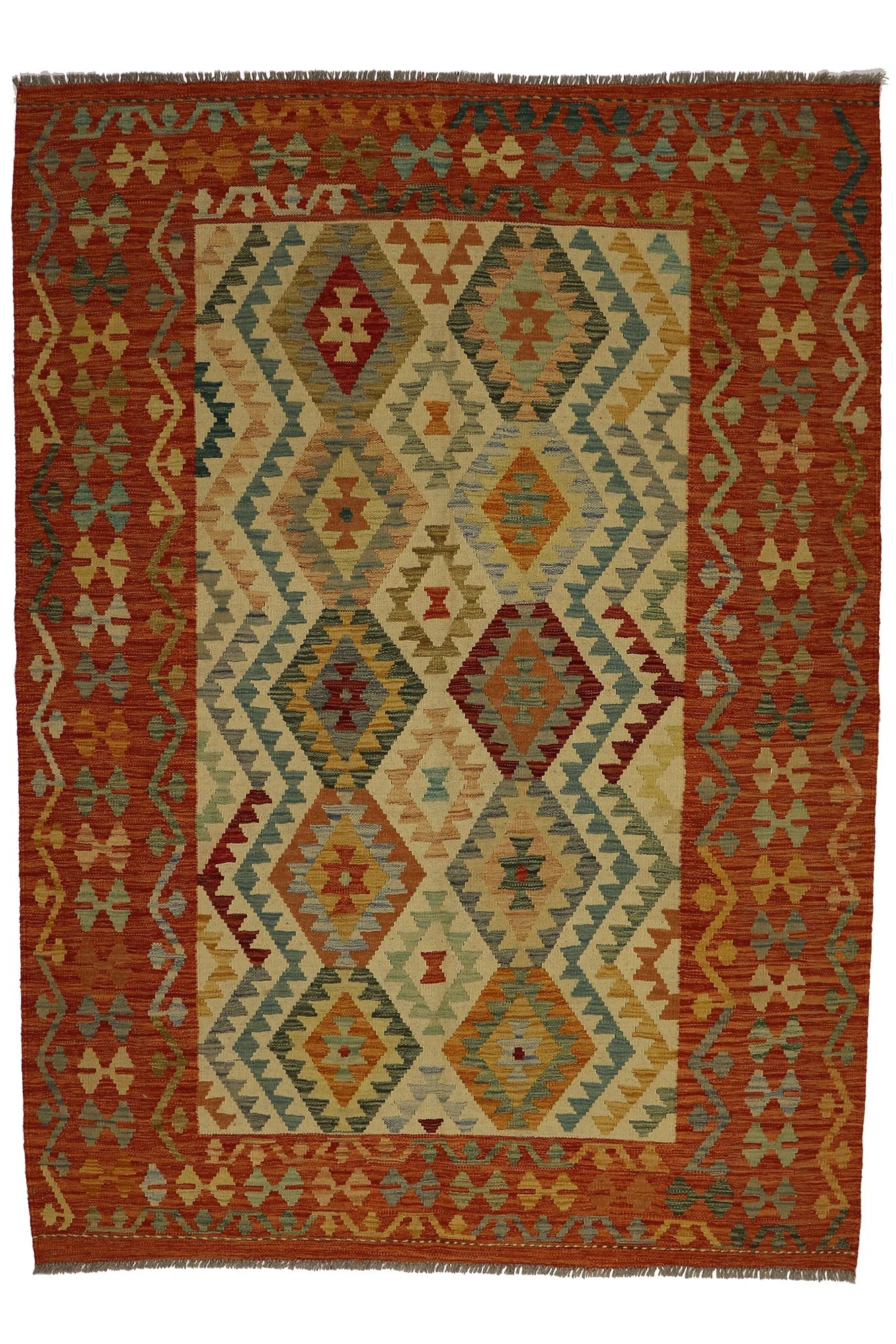 Kelim-matto 149 X 207 cm Aitomatto