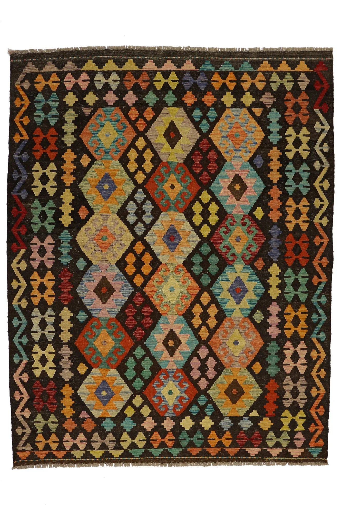 Kelim-matto 153 X 196 cm Aitomatto