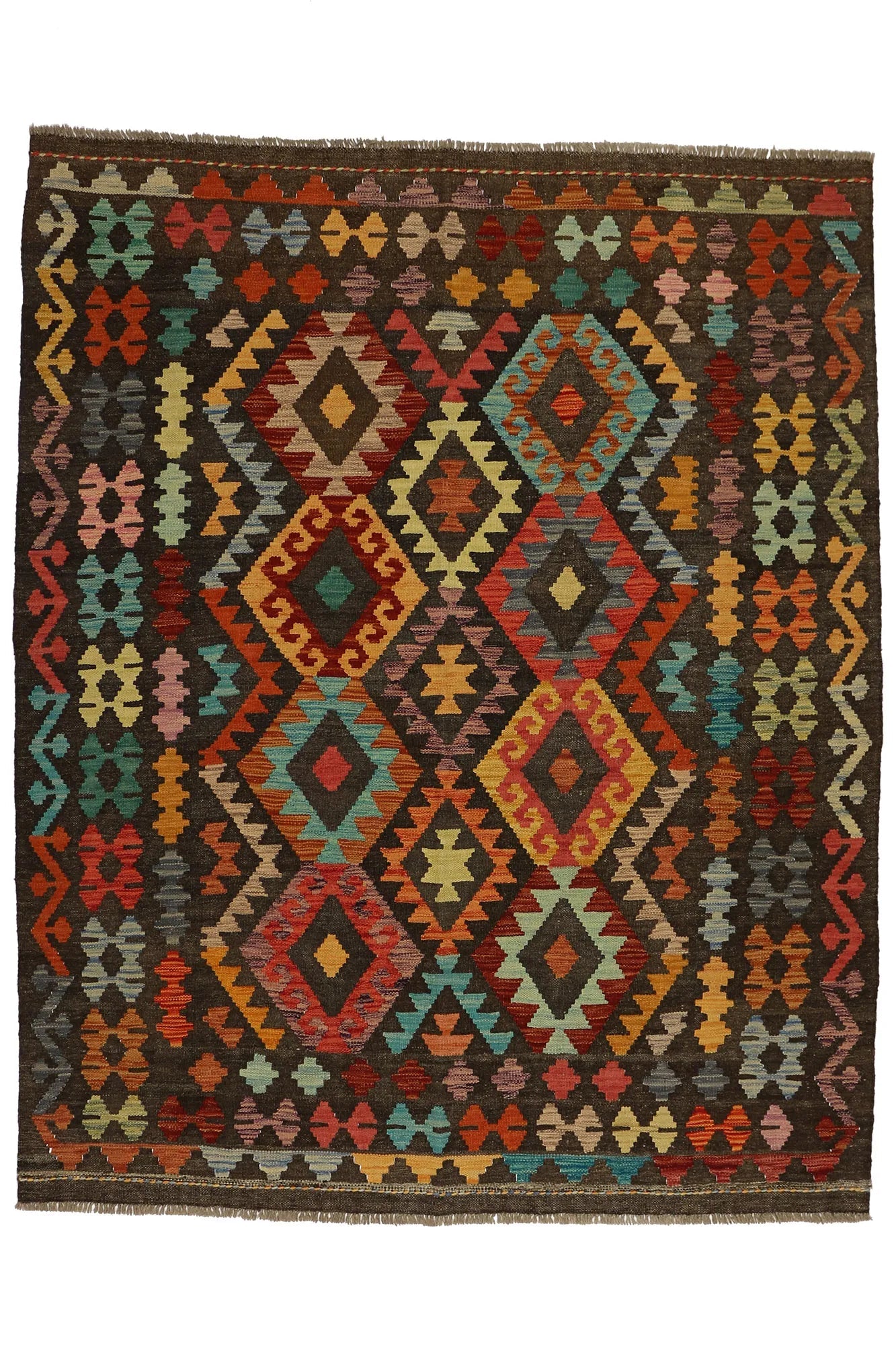 Kelim-matto 158 X 194 cm Aitomatto