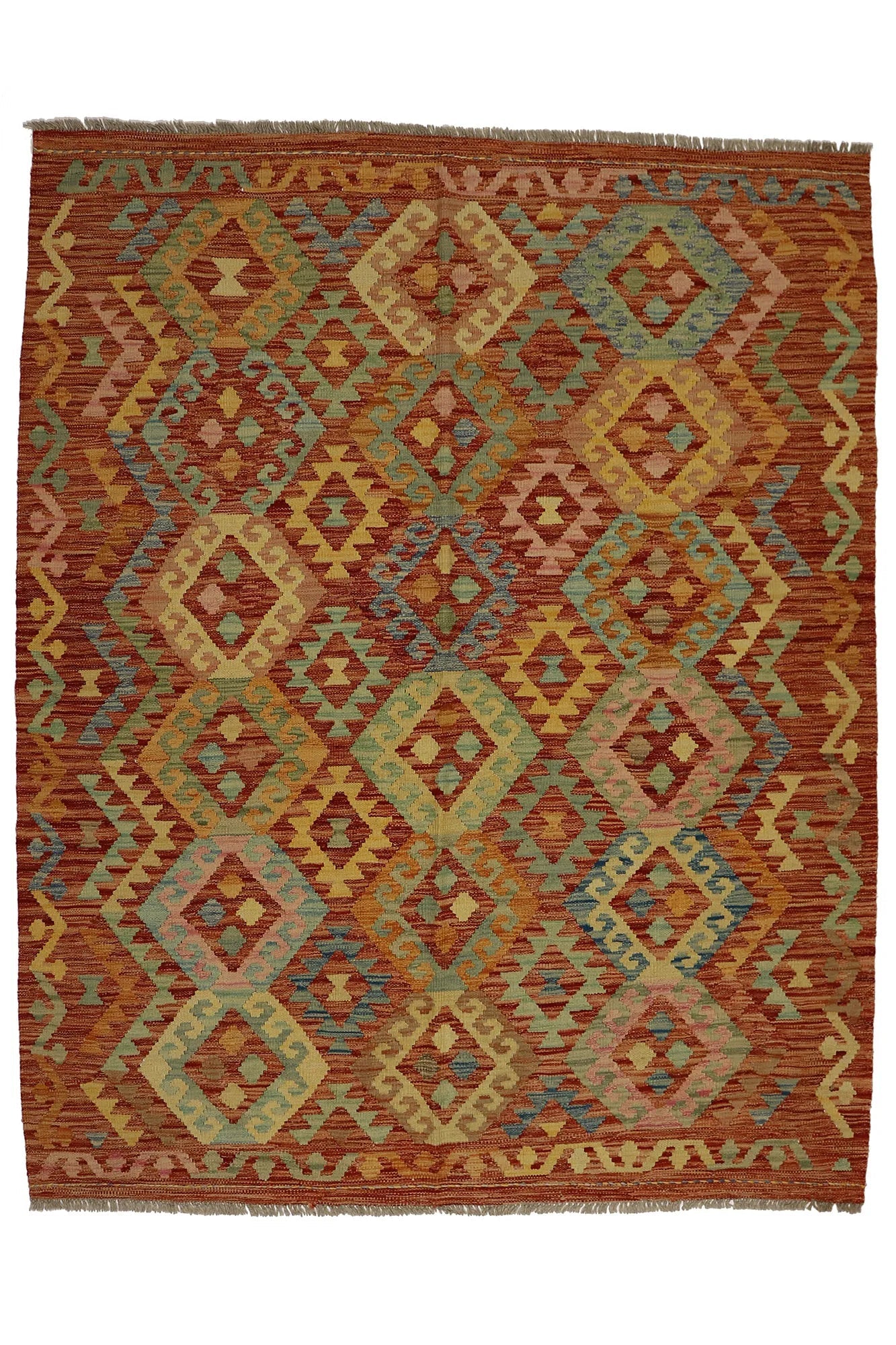 Kelim-matto 158 X 194 cm Aitomatto