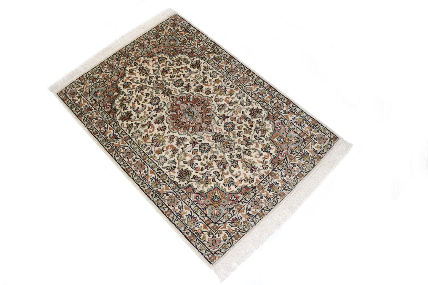 Kashmir silkki-matto 65 X 93 cm