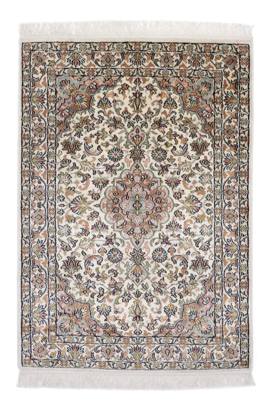 Kashmir silkki-matto 65 X 93 cm