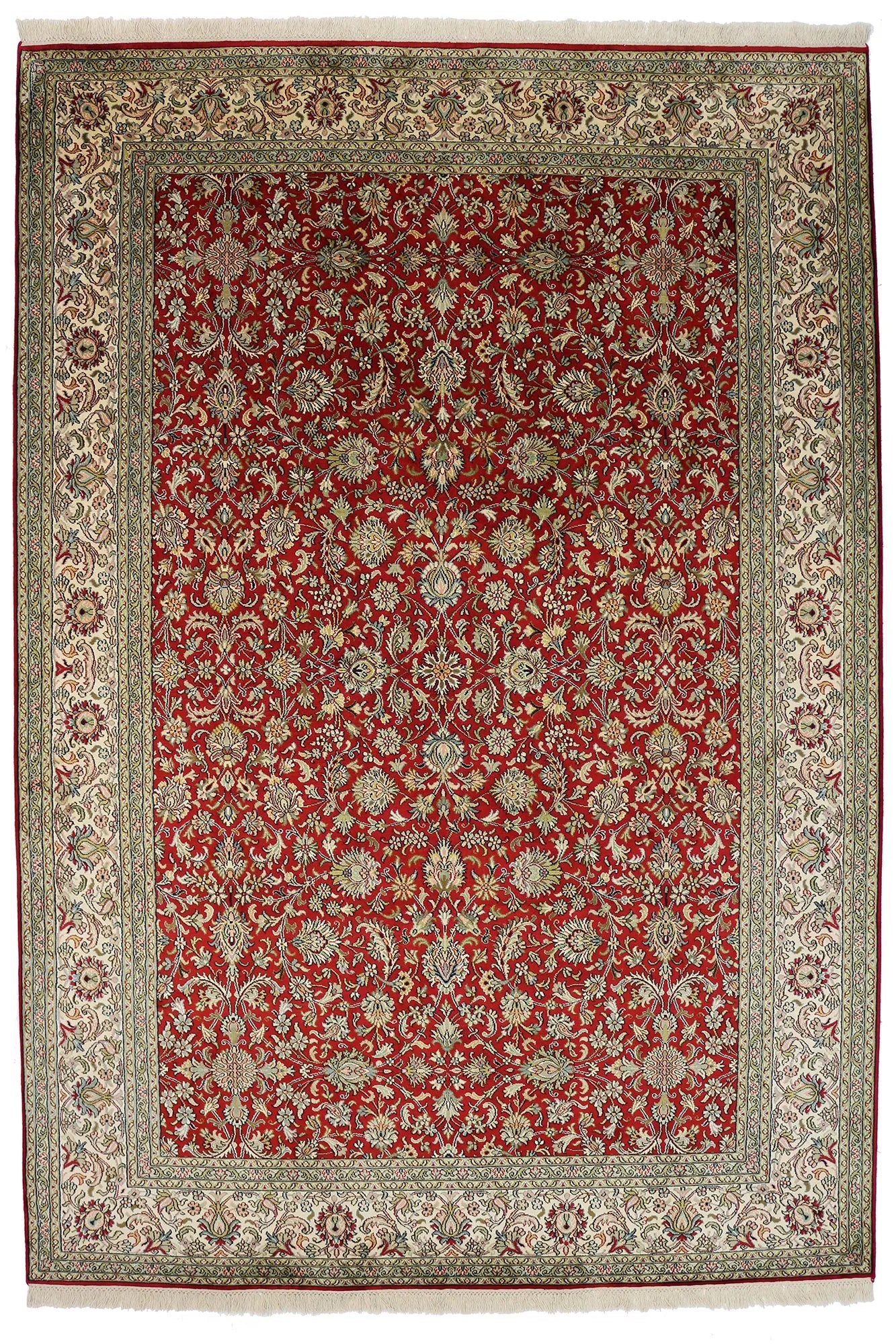 Kashmir silkki-matto 171 X 249 cm Aitomatto