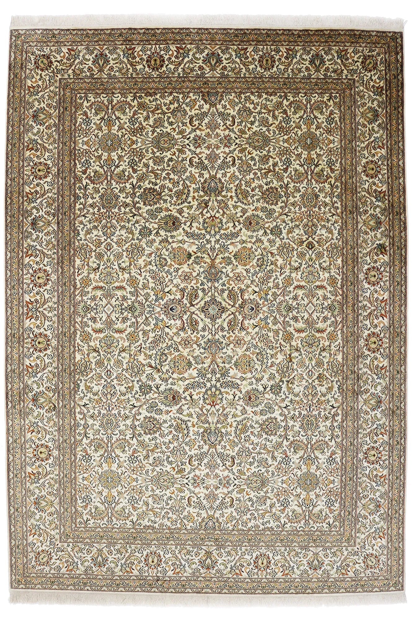 Kashmir silkki-matto 172 X 246 cm Aitomatto