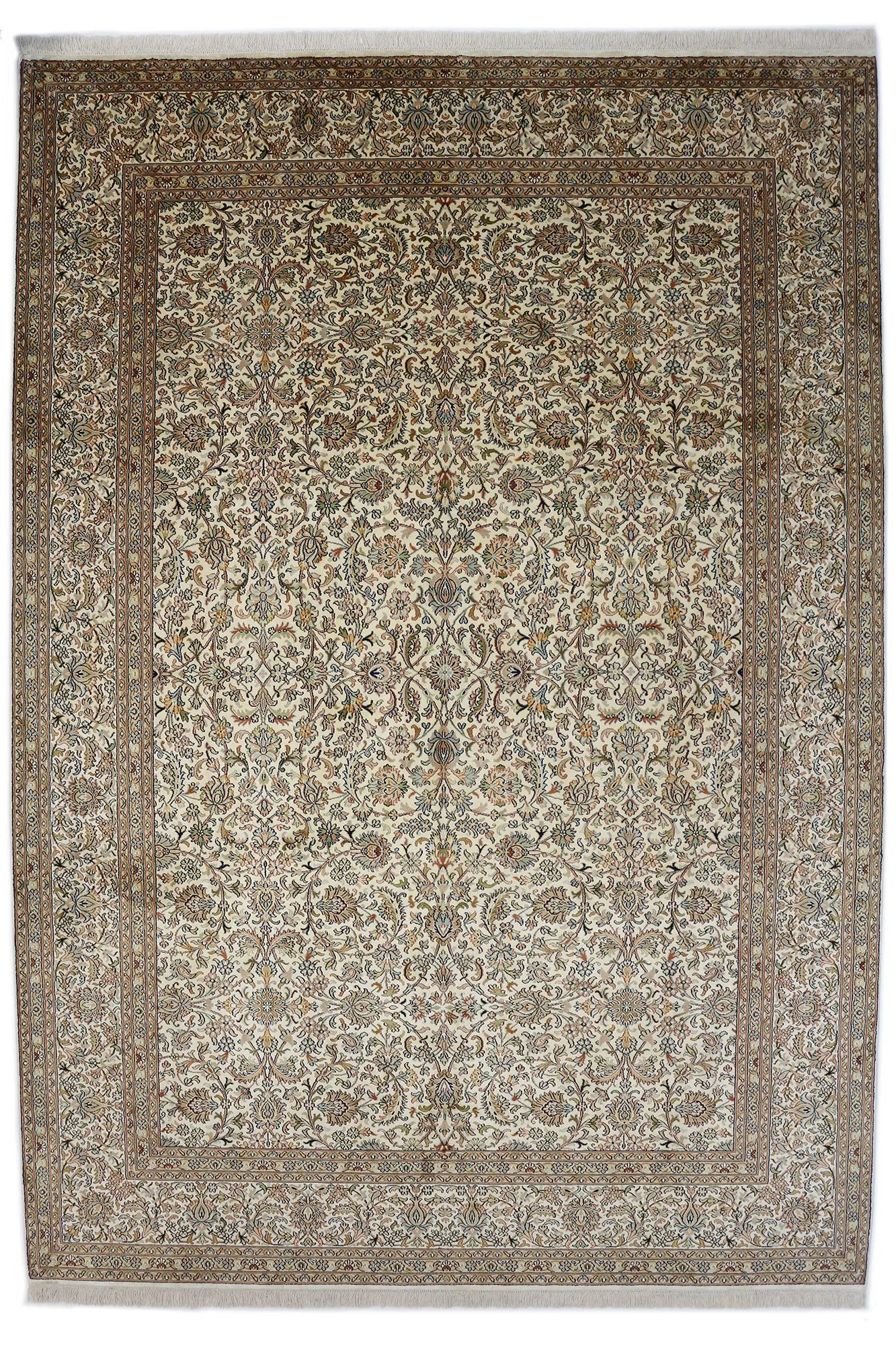 Kashmir silkki-matto 202 X 290 cm Aitomatto