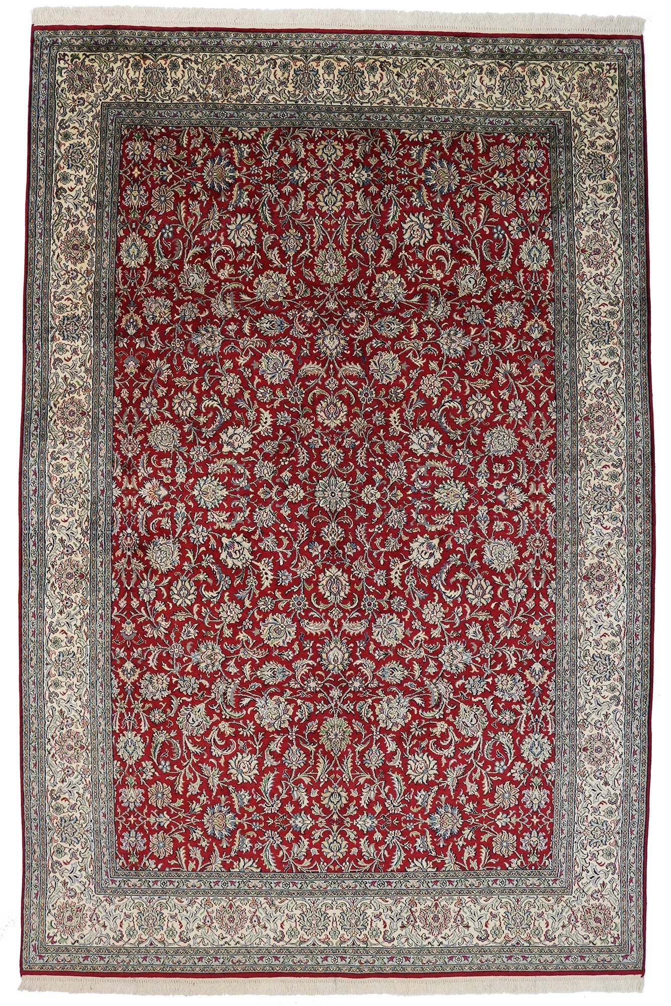 Kashmir silkki-matto 170 X 258 cm Aitomatto