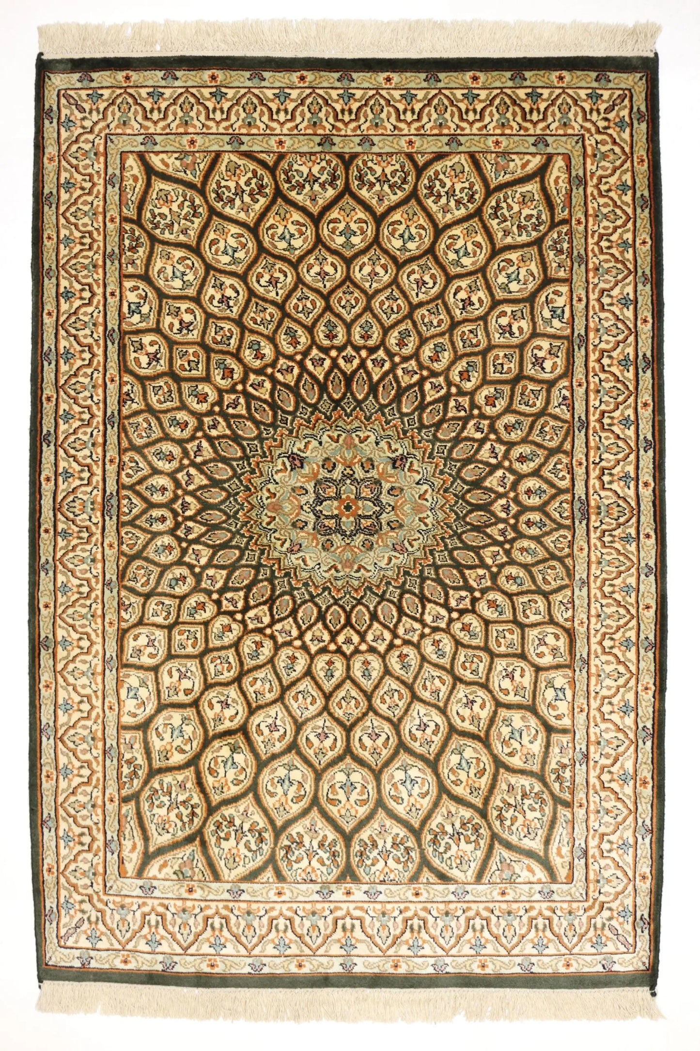 Kashmir silkki-matto 64 X 94 cm