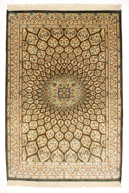 Kashmir silkki-matto 64 X 94 cm