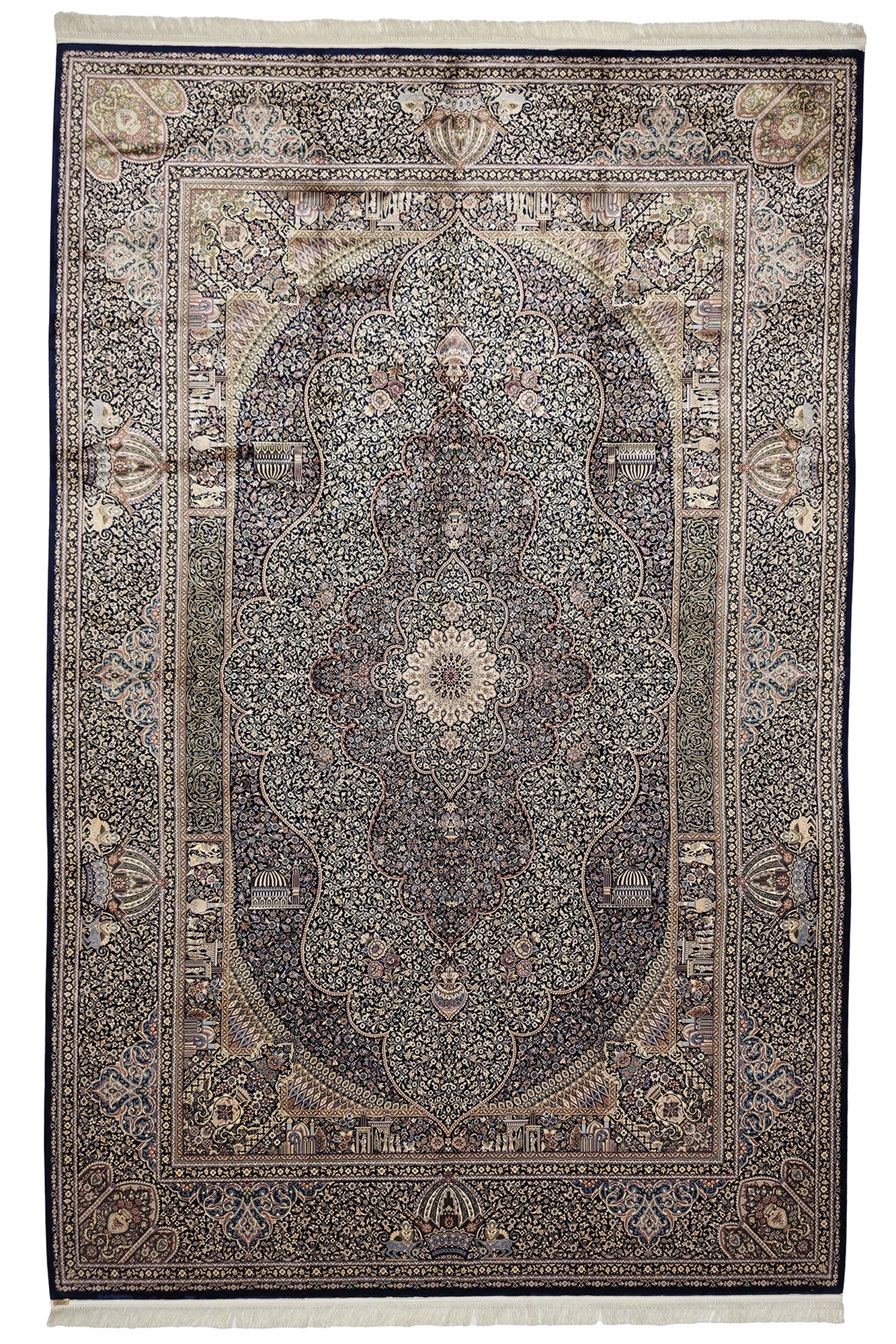 Kashan silkki-matto 200 X 300 cm