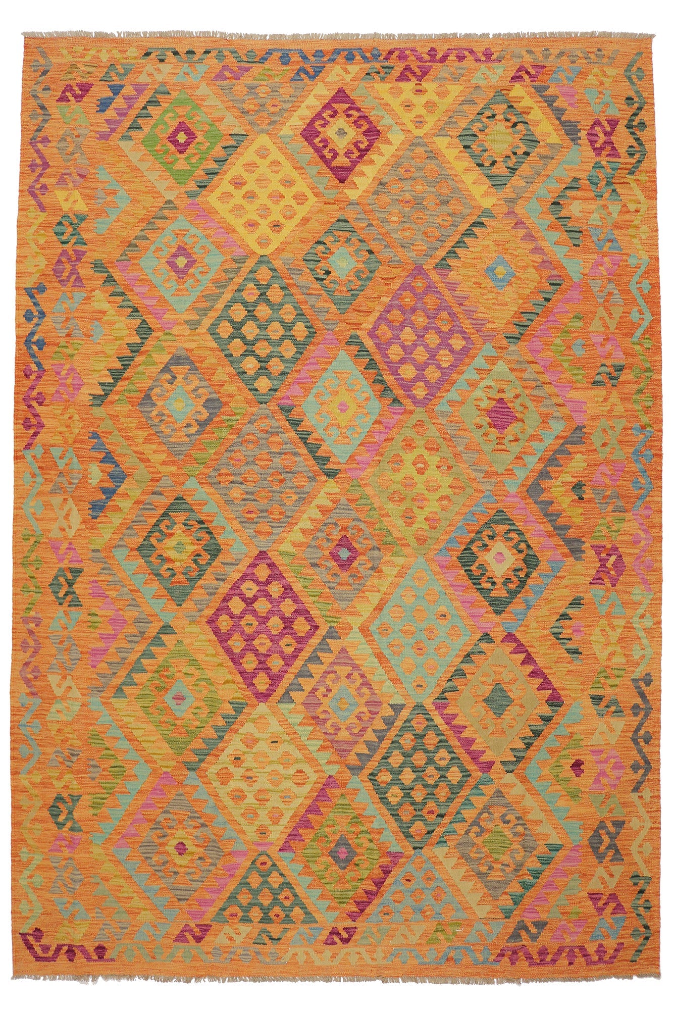 Kelim-matto 205 X 298 cm Aitomatto