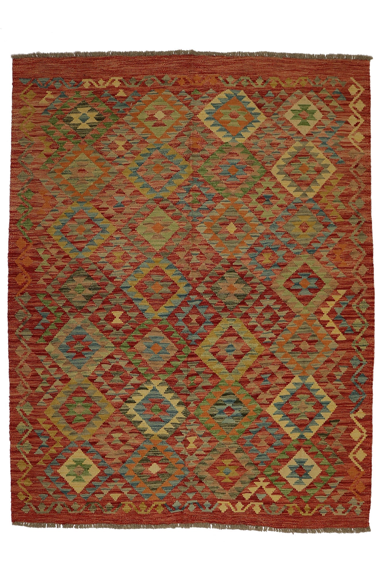 Kelim-matto 151 X 197 cm Aitomatto