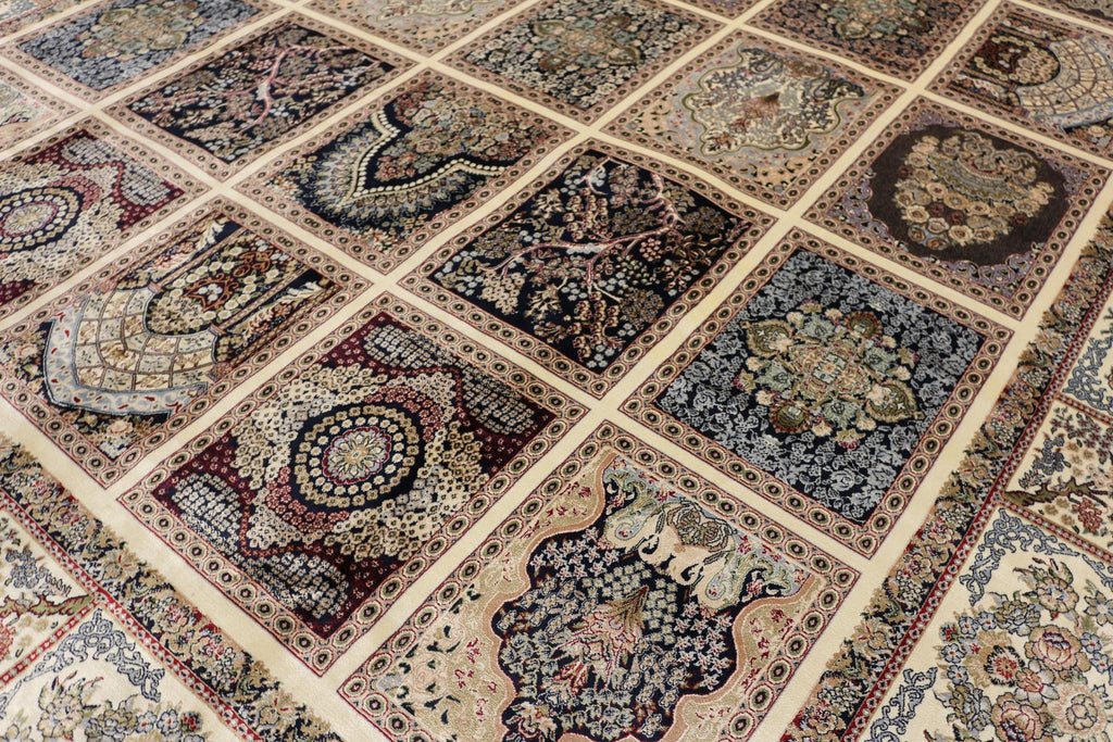 Bakhtiari silkki-matto 200 X 300 cm Aitomatto