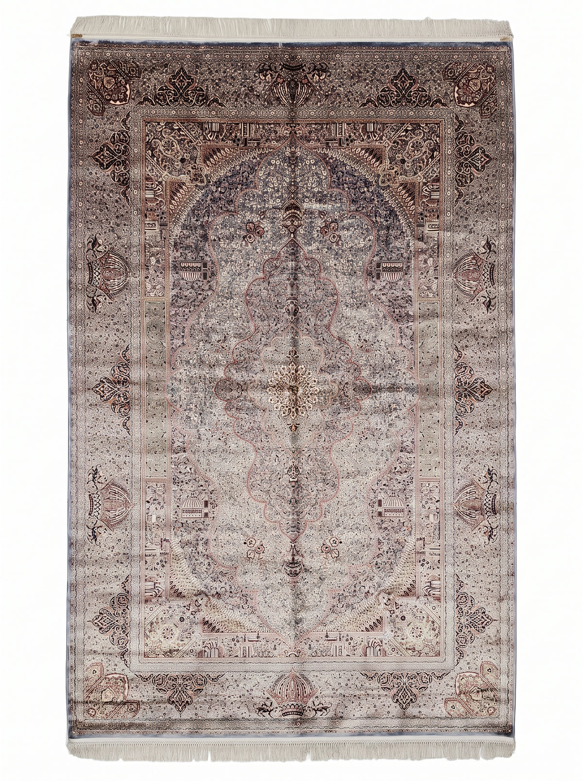 Medalijonki silkki-matto 145 X 225 cm