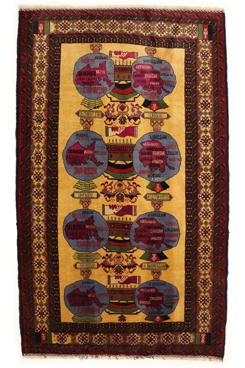 Beluch-matto 117 X 198 cm Aitomatto