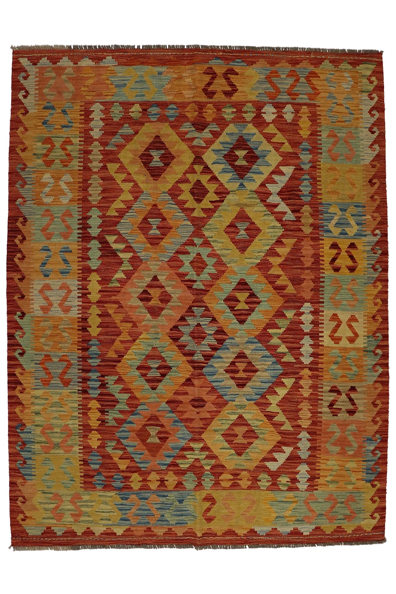 Kelim-matto 149 X 194 cm Aitomatto