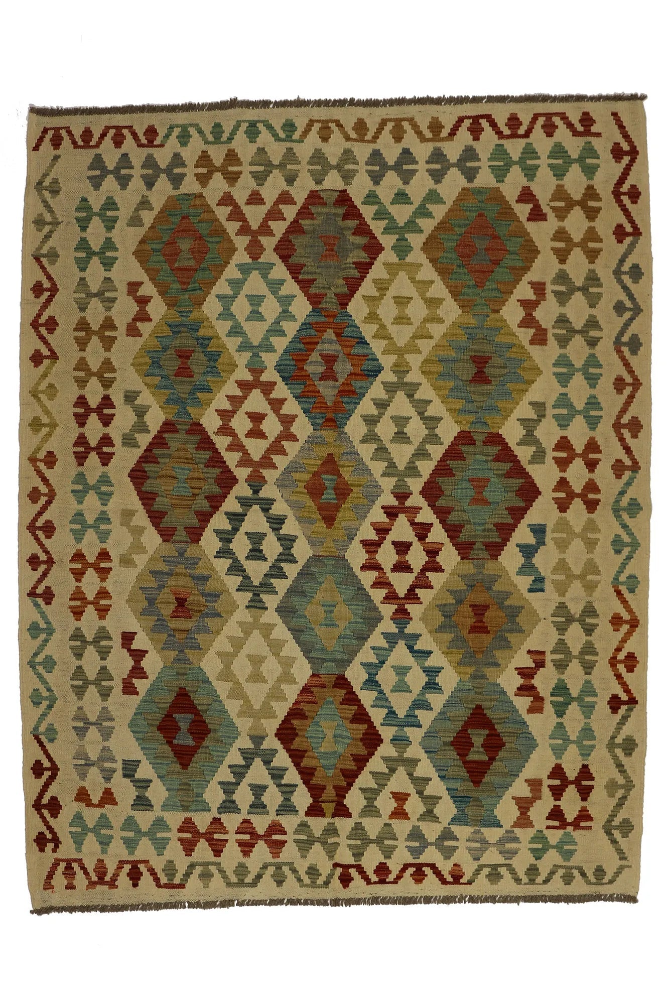 Kelim-matto 155 X 197 cm Aitomatto