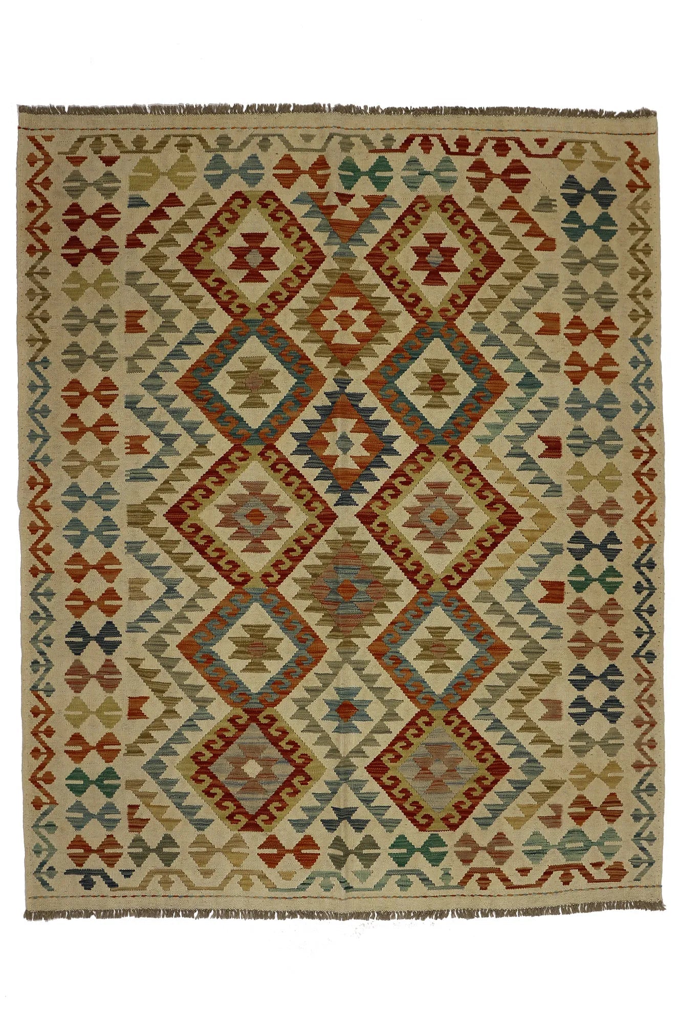 Kelim-matto 158 X 196 cm Aitomatto