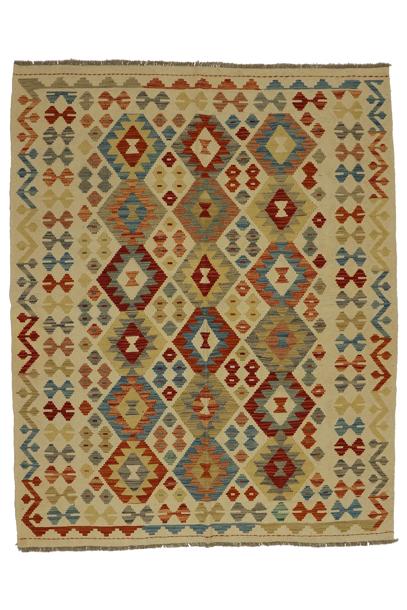Kelim-matto 153 X 189 cm Aitomatto
