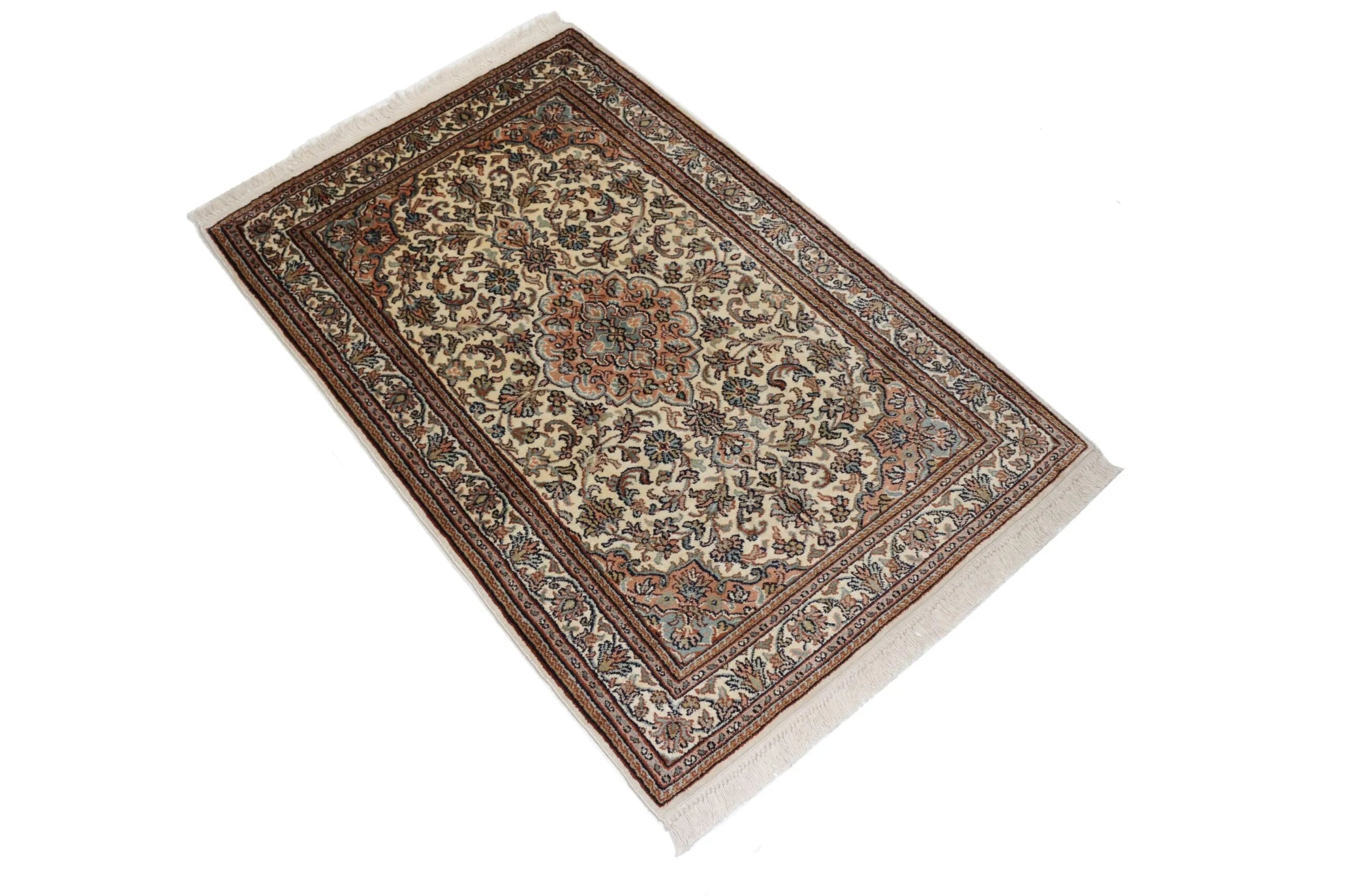 Kashmir silkki-matto 65 X 97 cm Aitomatto