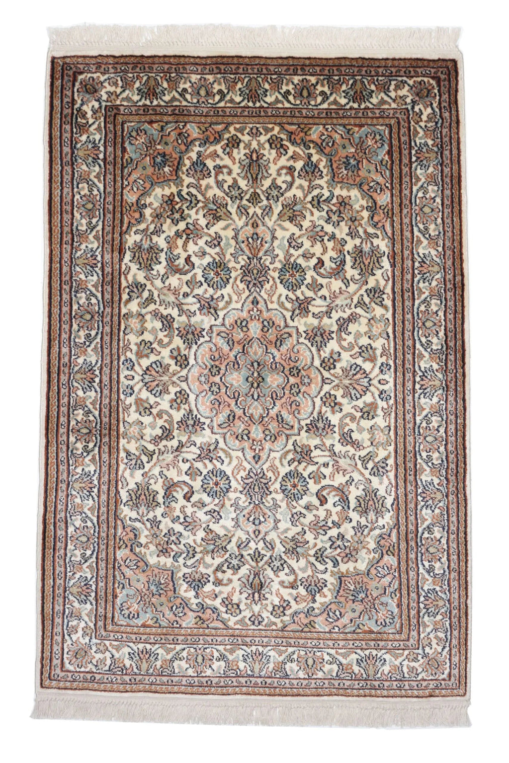Kashmir silkki-matto 65 X 97 cm Aitomatto