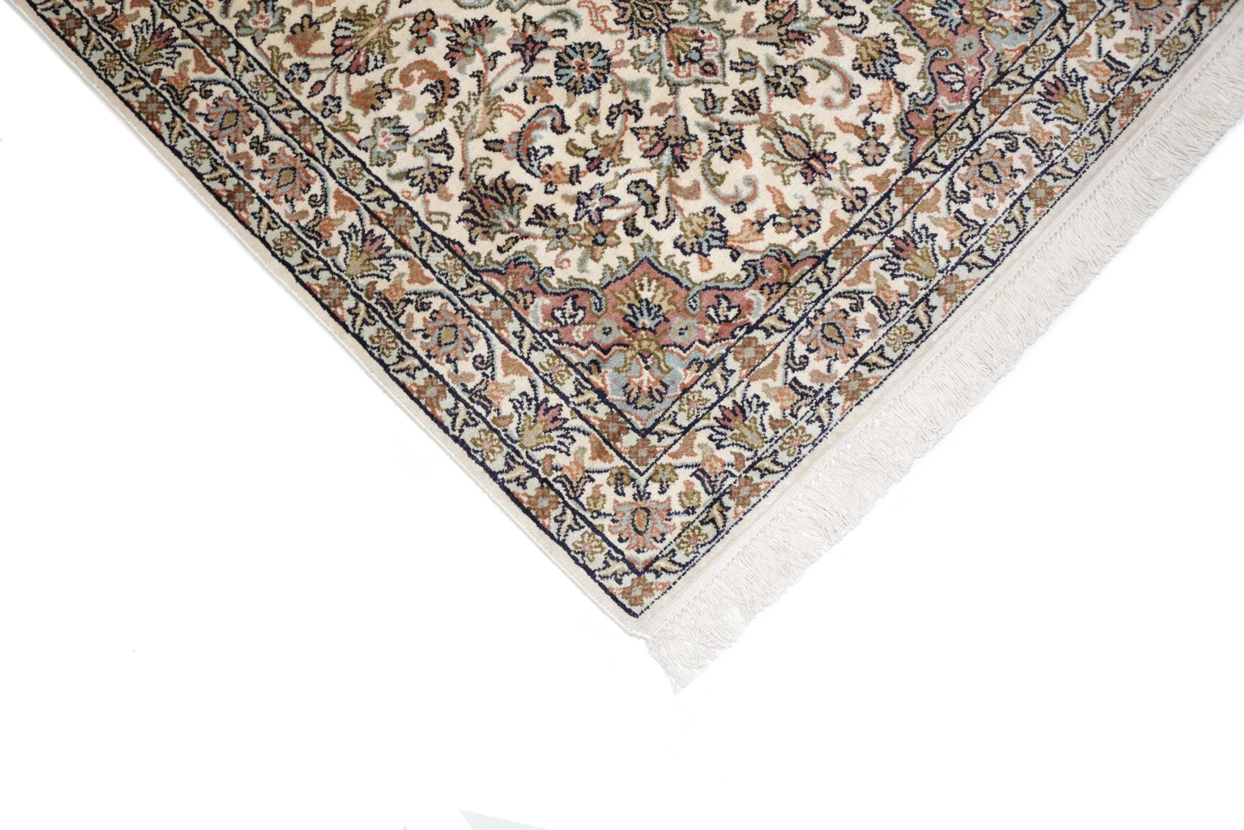 Kashmir silkki-matto 65 X 93 cm Aitomatto