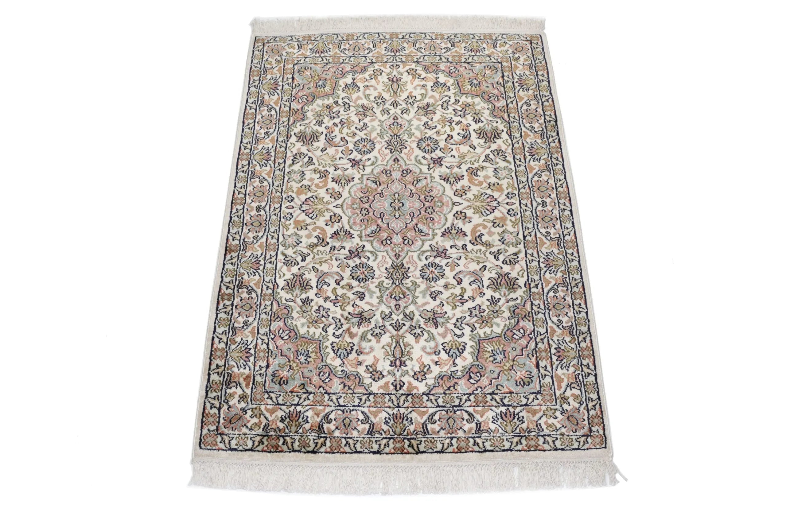 Kashmir silkki-matto 65 X 93 cm Aitomatto