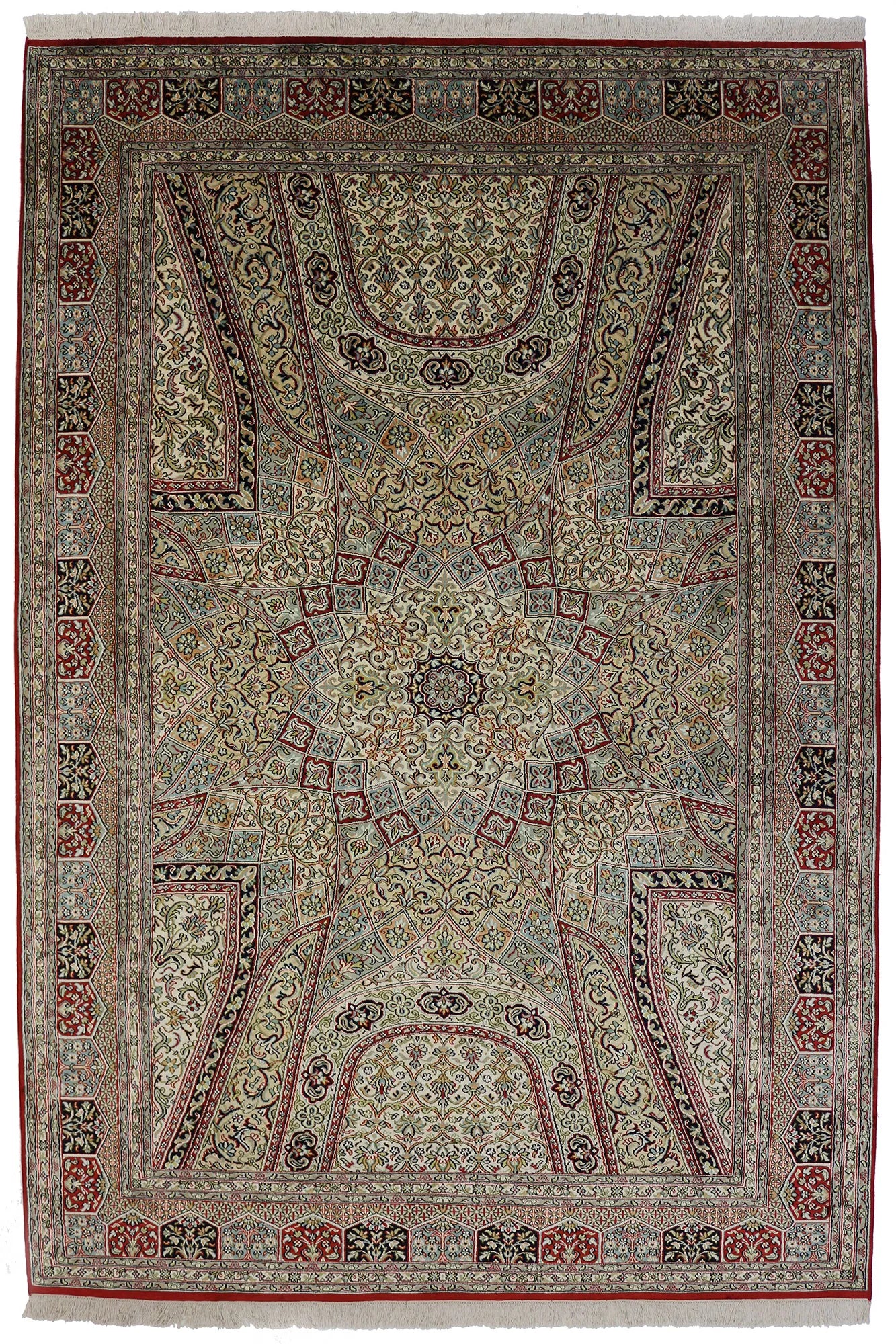 Kashmir silkki-matto 166 X 246 cm