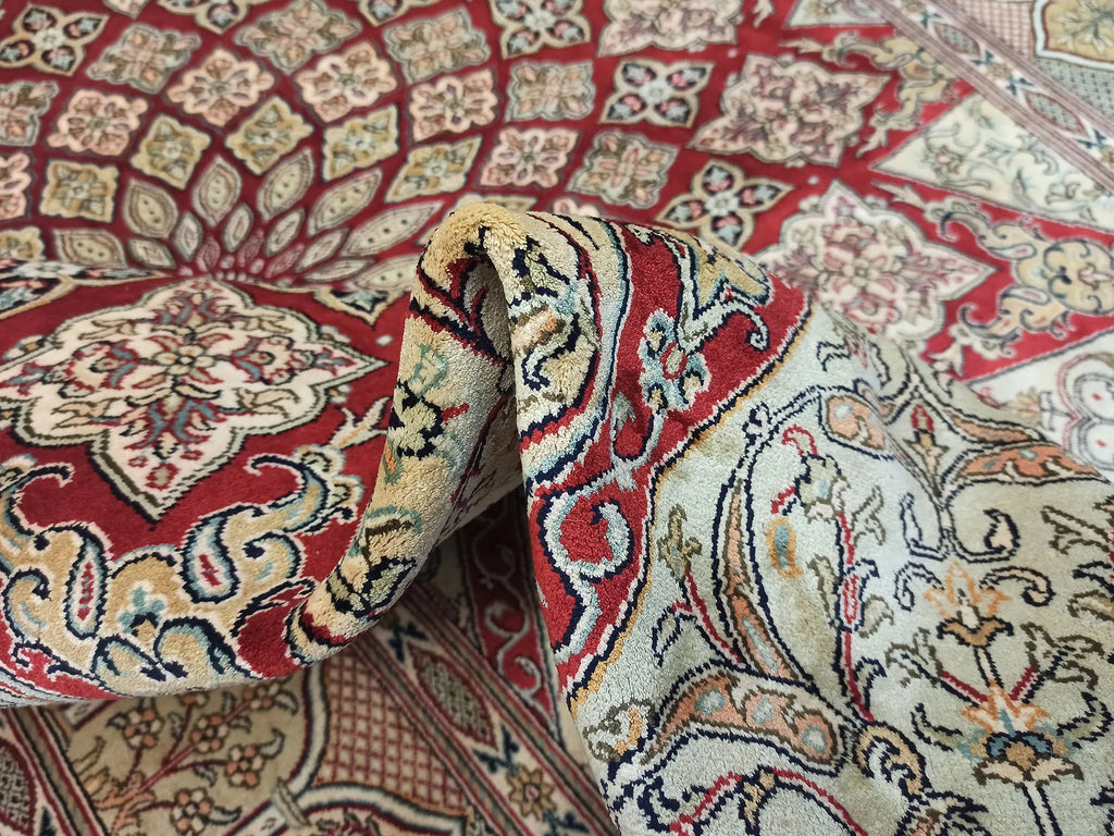 Kashmir silkki-matto 174 X 245 cm Aitomatto