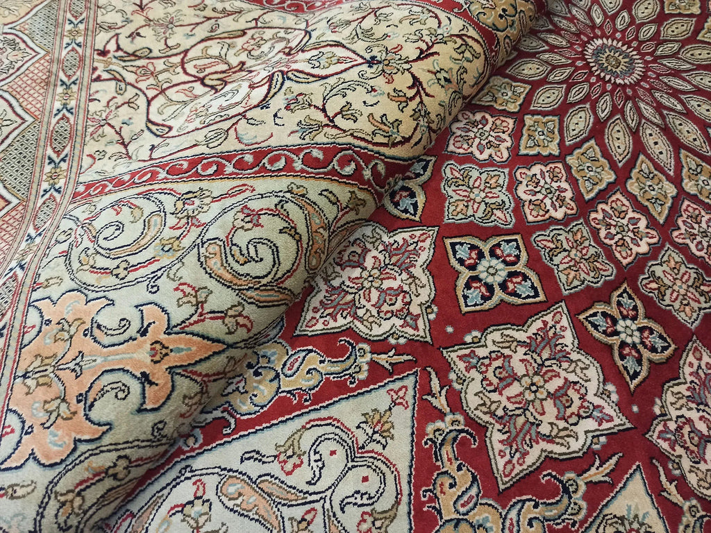 Kashmir silkki-matto 174 X 245 cm Aitomatto