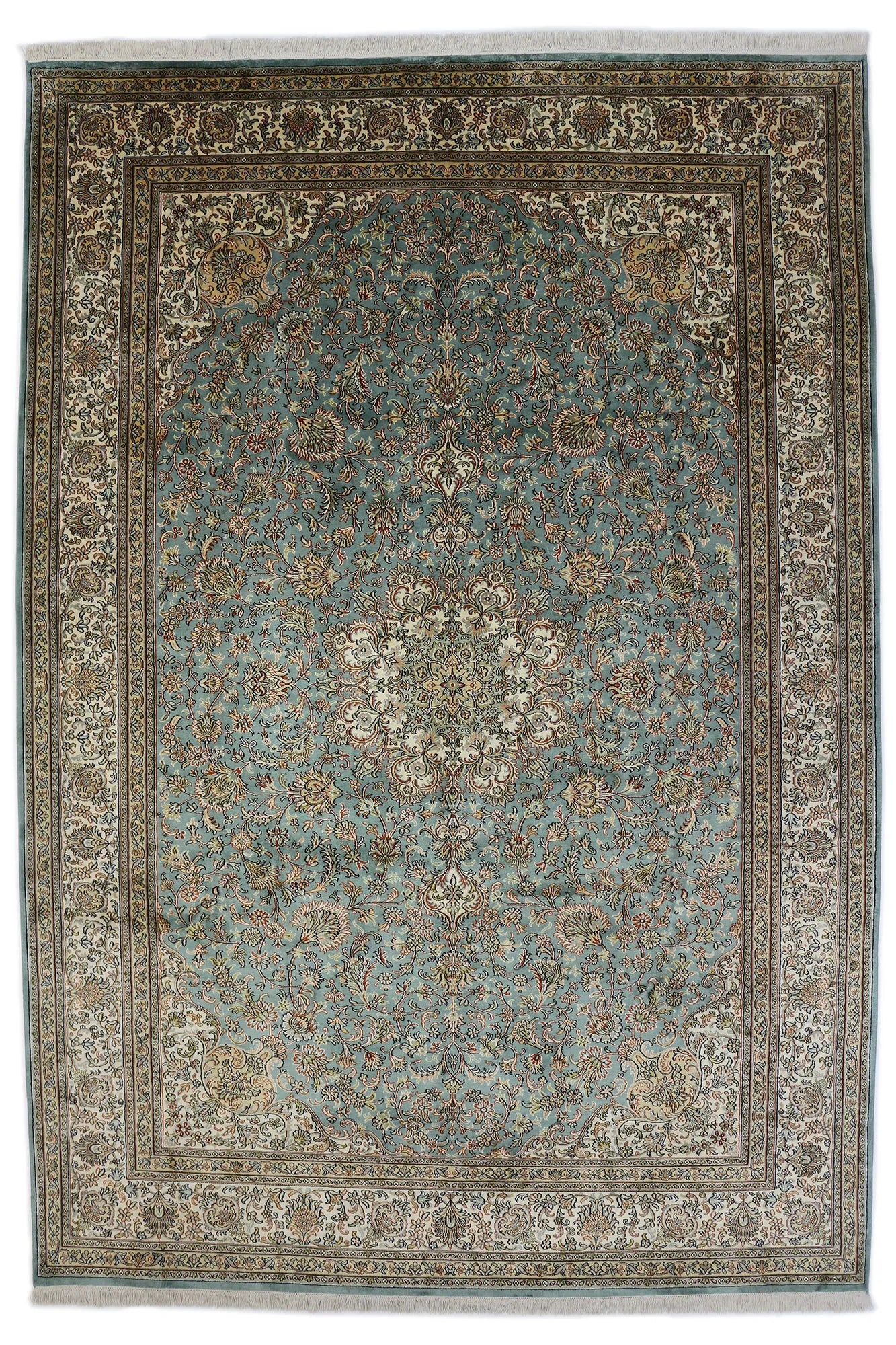 Kashmir silkki-matto 190 X 277 cm