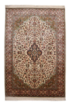 Kashmir silkki-matto 92 X 151 cm Aitomatto
