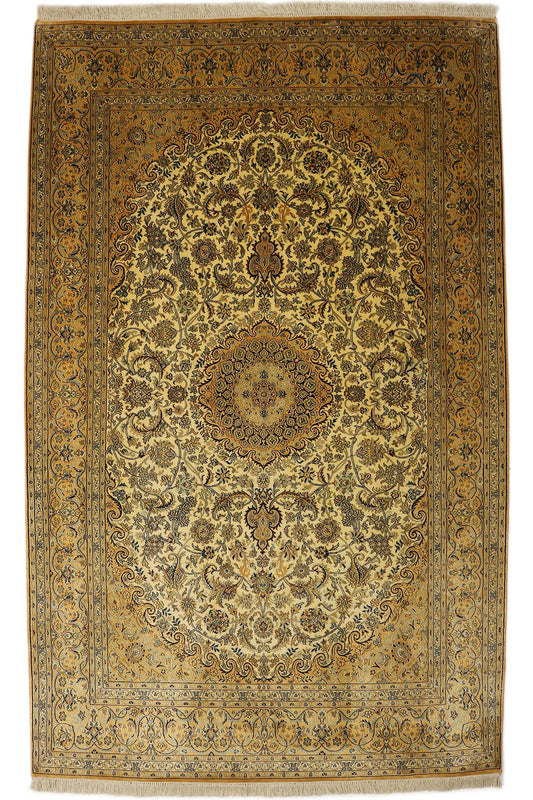 Kashmir silkki-matto 121 X 194 cm