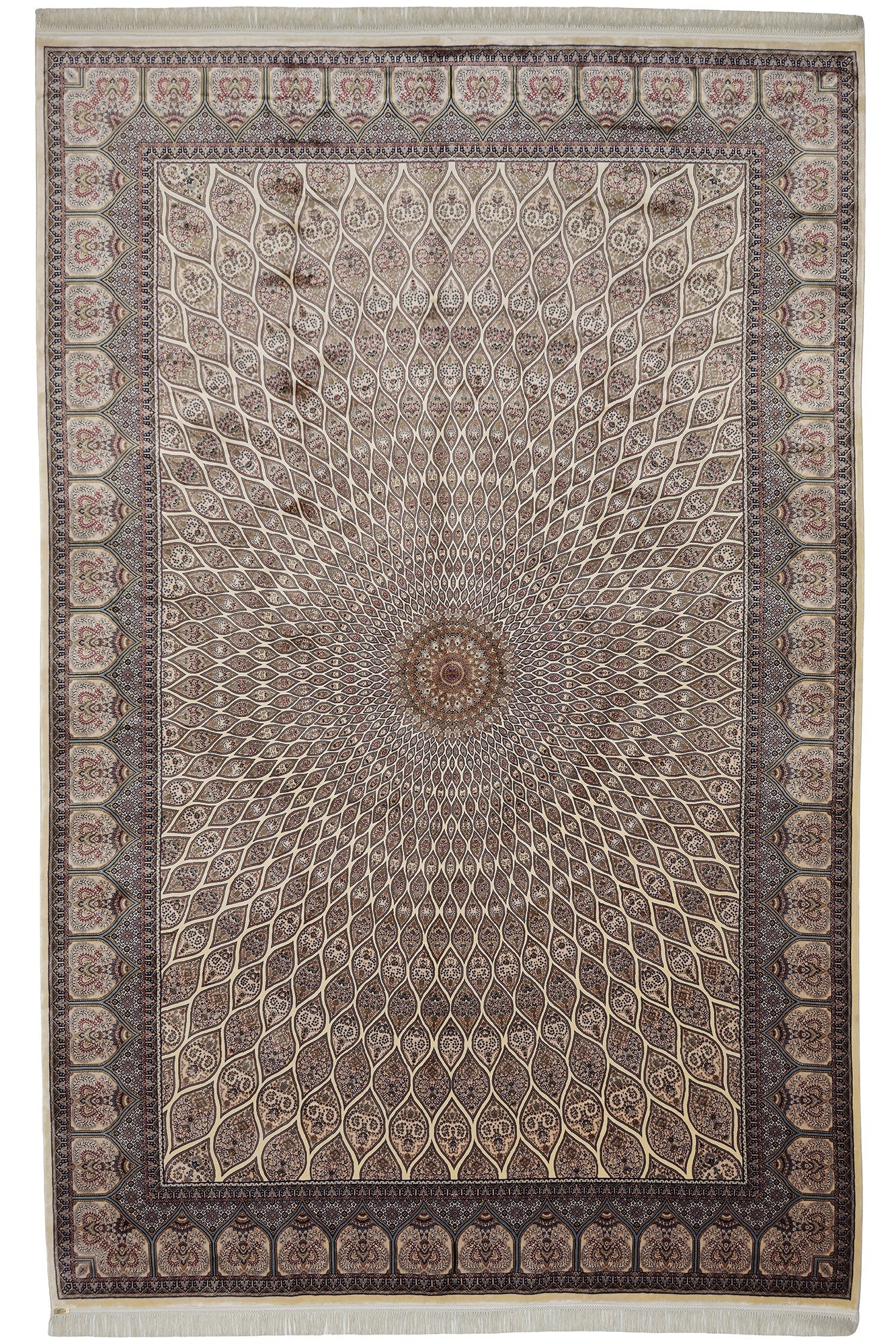 Qum silkki-matto 200 X 300 cm Aitomatto