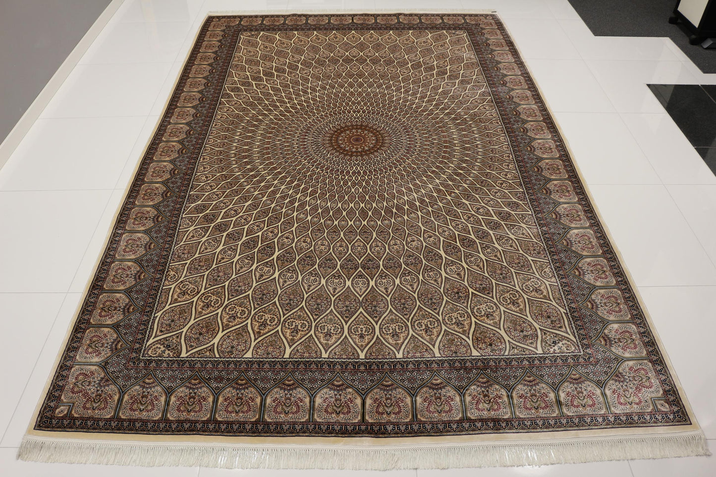Qum silkki-matto 200 X 300 cm