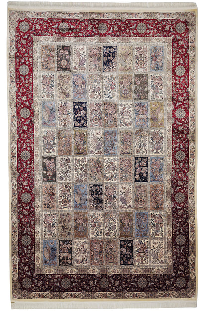 Bakhtiari silkki-matto 200 X 300 cm