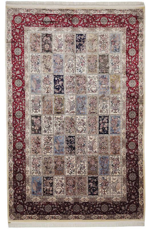 Bakhtiari silkki-matto 200 X 300 cm