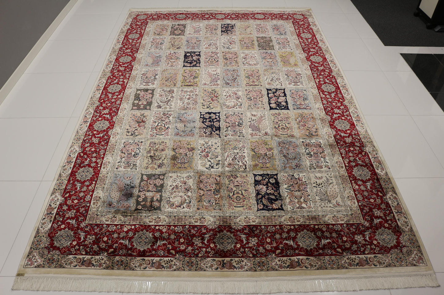 Bakhtiari silkki-matto 200 X 300 cm