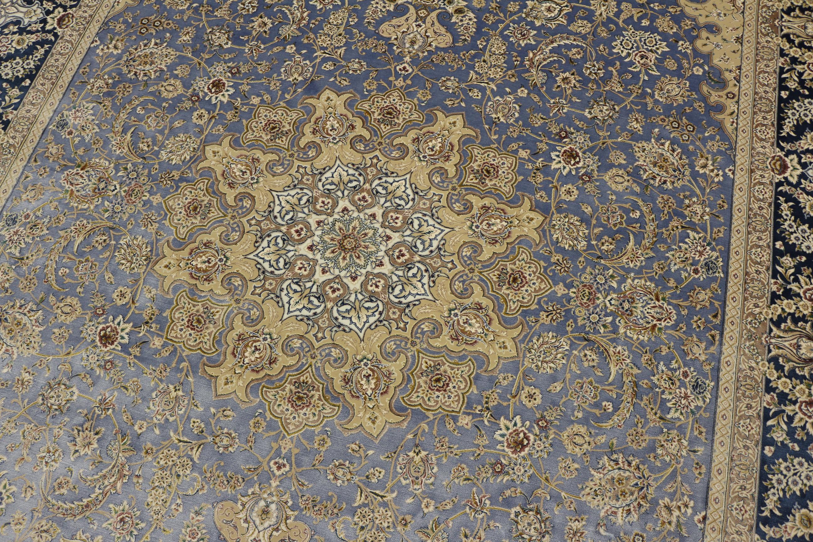 Kashan silkki-matto 200 X 290 cm Aitomatto
