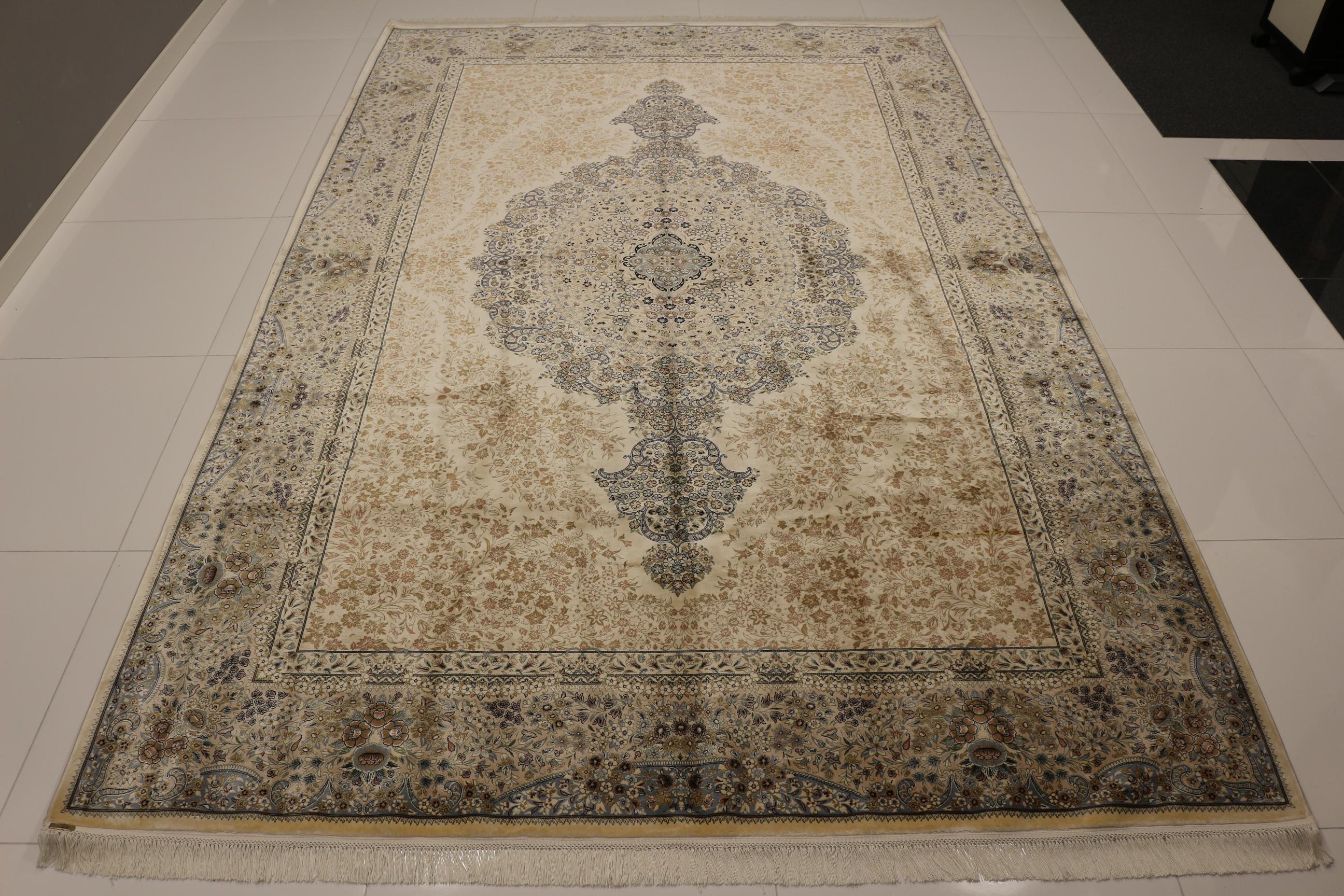 Kashan silkki-matto 200 X 300 cm Aitomatto