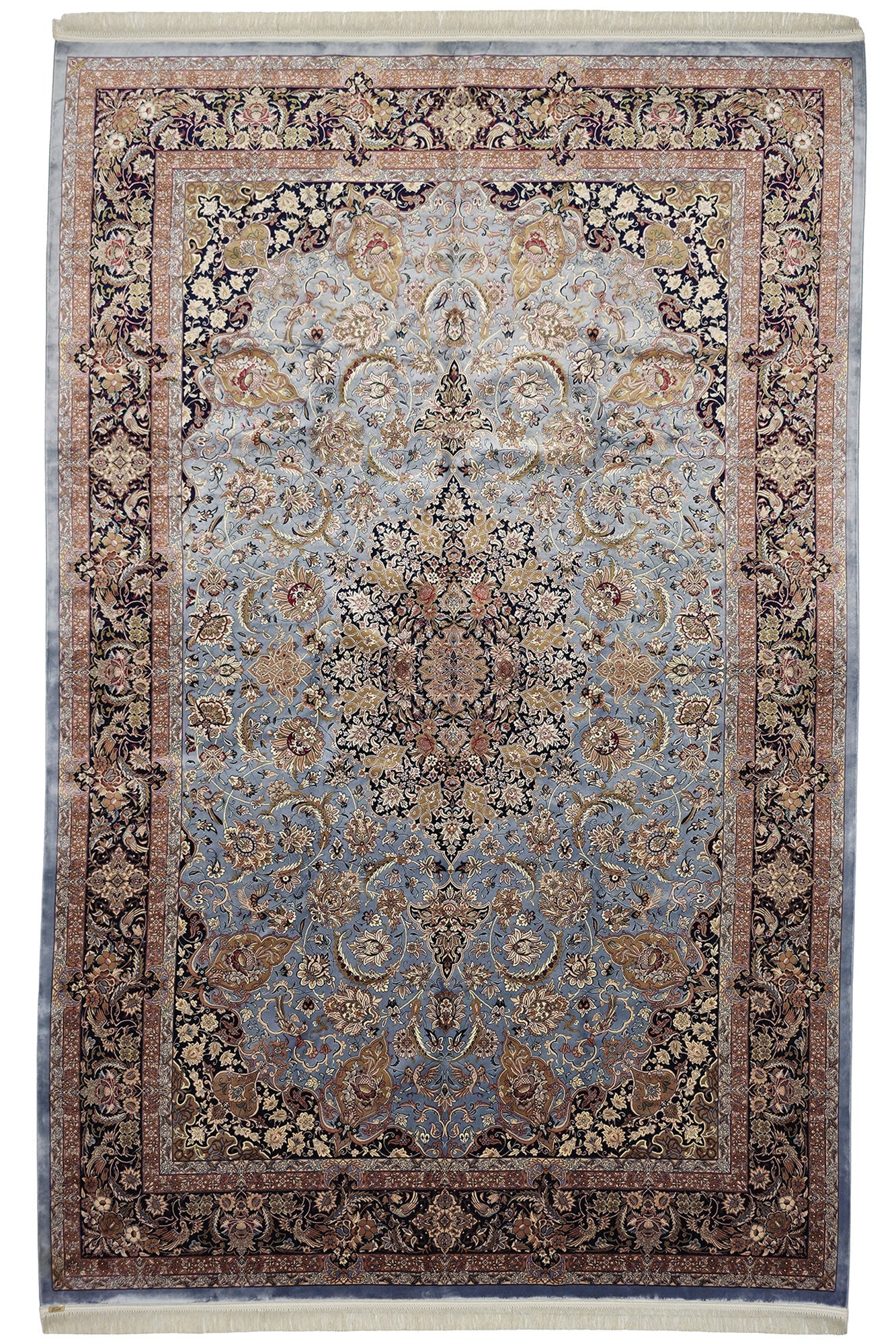 Kashan silkki-matto 200 X 300 cm Aitomatto