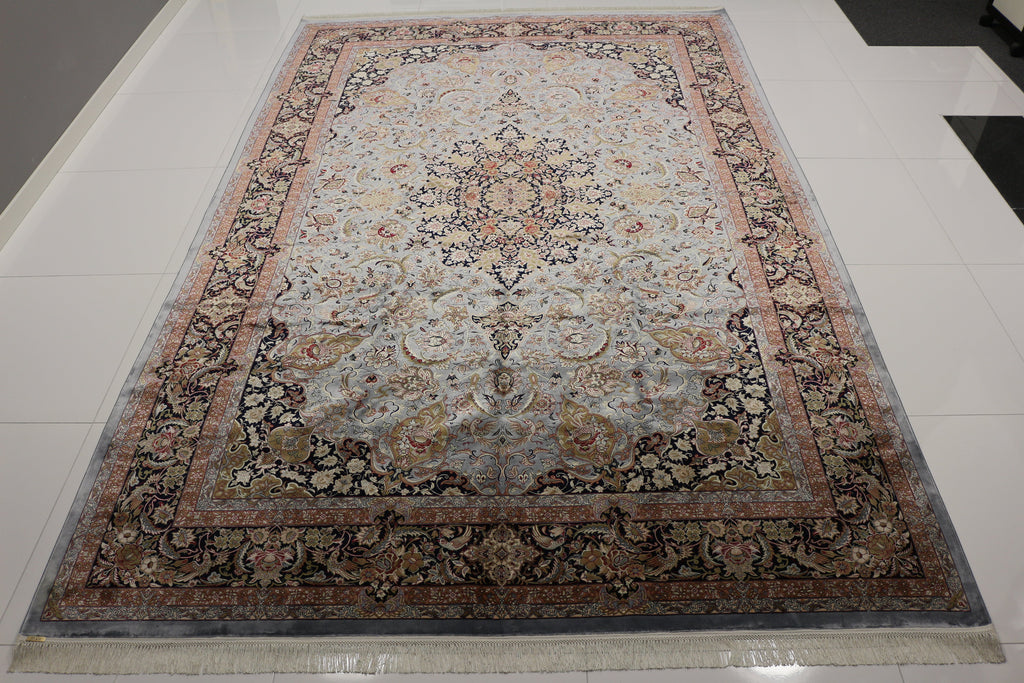 Kashan silkki-matto 200 X 300 cm Aitomatto