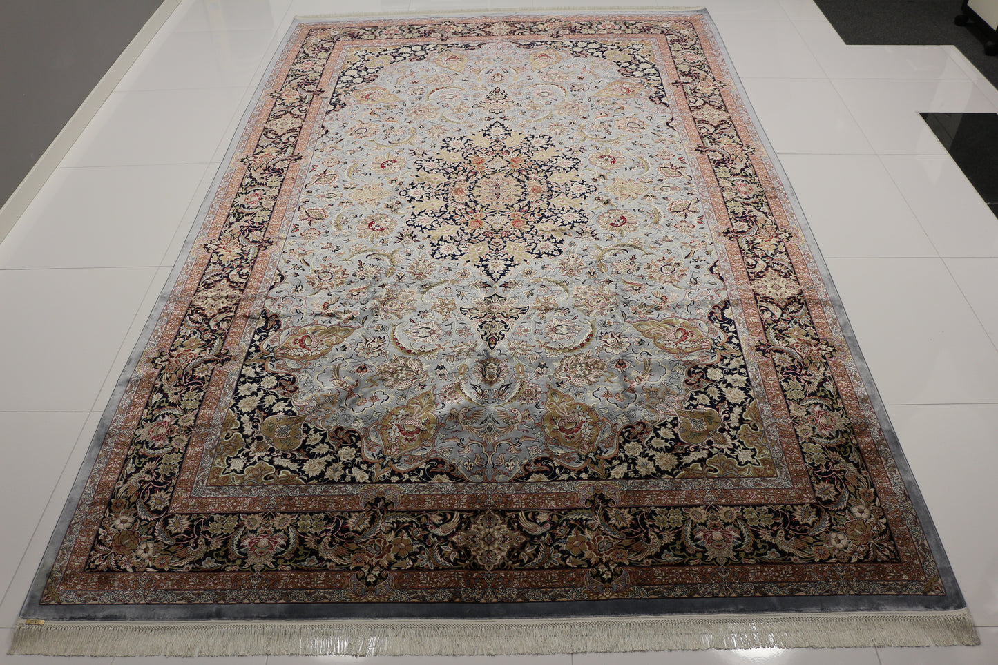 Kashan silkki-matto 200 X 300 cm