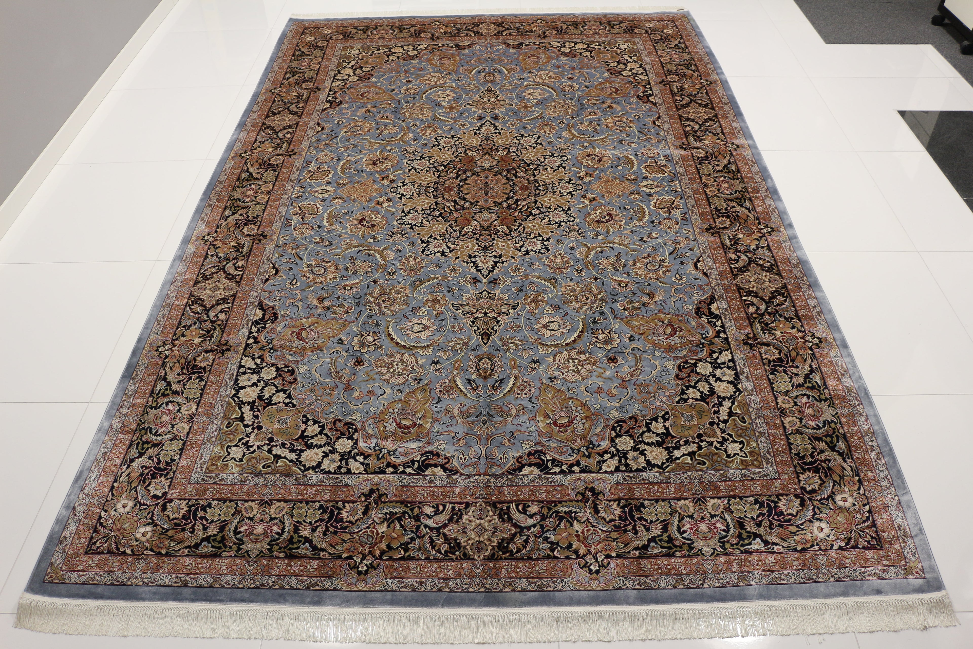 Kashan silkki-matto 200 X 300 cm Aitomatto